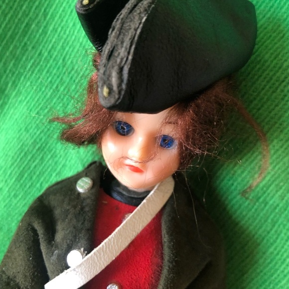 Rare William Good Green Wool Gold Buttons whimsical one of a kind artisan coat S - Picture 11 of 16